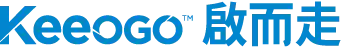 Keeogo logo 啟而走